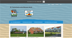 Desktop Screenshot of ferienanlage-seeblick.de